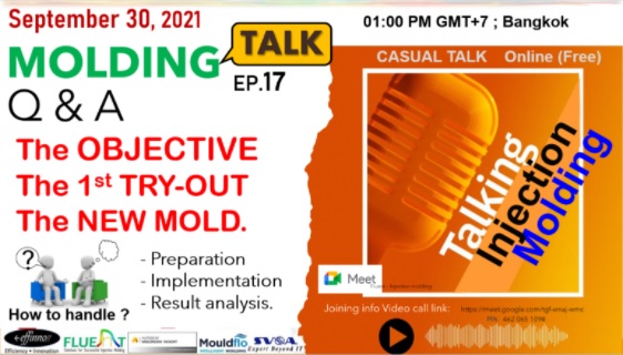Molding Talk-The OBJECTIVE of the 1st TRY-OUT (New mold)