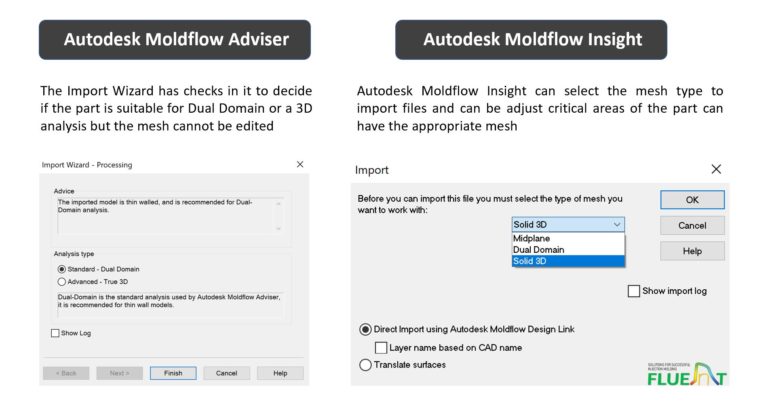 เมื่อไหร่ควรใช้ Autodesk Moldflow Adviser เมื่อไหร่ควรใช้ Autodesk Moldflow Insight